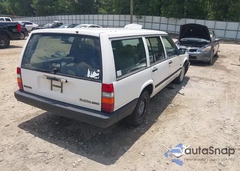 1994 Volvo 940 из США, поврежденный, VIN YV1JW8709R1095179